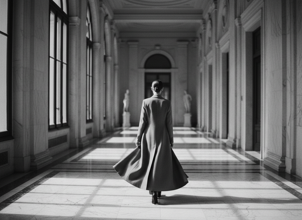 Luxe, silence et confidentialité — noir et blanc